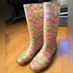 Coach Rain Boots